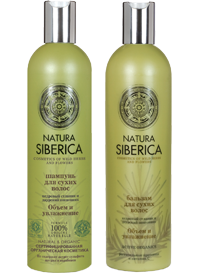 Шампунь для придания объема для сухих волос Natura Siberica Натура Сиберика