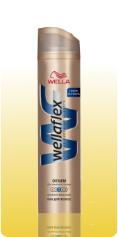 Лак для волос Wellaflex Длительная поддержка объема 250 мл ОПТОМ. 