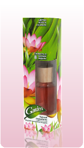 GARDEN (Гарден) Жидкий освежитель воздуха 45мл Цветок лотоса и бамбук оптом.
