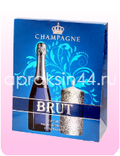 Подарочный набор CHAMPAGNE BRUT (Шампанское Брют) оптом.