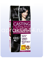 Крем-краска для волос L'Oreal Casting Creme Gloss (Лореаль Кастинг Крем Глосс) Черная Ваниль № 100 оптом.